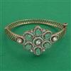 Kundan Openable kada with Mehndi Plating