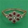 Kundan Openable kada with Mehndi Plating