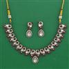 Kundan Birds Necklace with Mehndi Plating