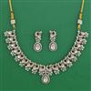 Kundan Birds Necklace with Mehndi Plating
