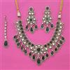 Kundan Classic Necklace with Mehndi Plating