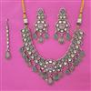 Kundan Classic Necklace with Mehndi Plating