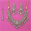 Kundan Classic Necklace with Mehndi Plating