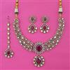 Kundan Classic Necklace with Mehndi Plating