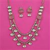 Kundan Layered Necklace with Mehndi Plating