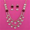 Kundan Layered Necklace with Carat Plating