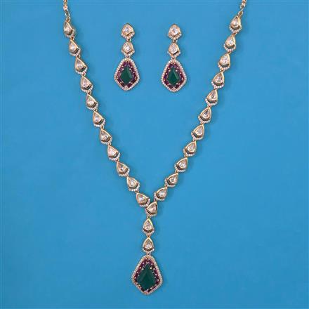 Kundan Classic Necklace with Carat Plating