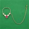 Kundan Classic Nose Ring with Carat Plating