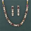 Kundan Classic Necklace with Mehndi Plating