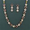 Kundan Classic Necklace with Mehndi Plating