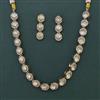 Kundan Classic Necklace with Mehndi Plating