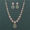Kundan Classic Necklace with Mehndi Plating