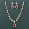 Kundan Classic Necklace with Mehndi Plating