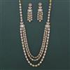 Kundan Layered Necklace with Mehndi Plating
