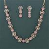 Kundan Classic Necklace with Mehndi Plating