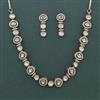 Kundan Classic Necklace with Mehndi Plating