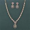 Kundan Classic Necklace with Mehndi Plating