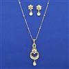 Kundan Delicate Pendant Set with Carat Plating