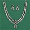 Kundan Layered Necklace with Mehndi Plating