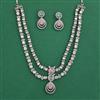 Kundan Layered Necklace with Mehndi Plating