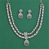 Kundan Layered Necklace with Mehndi Plating