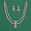 Kundan Layered Necklace with Mehndi Plating