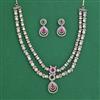 Kundan Layered Necklace with Mehndi Plating