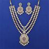 Kundan Layered Necklace with Carat Plating
