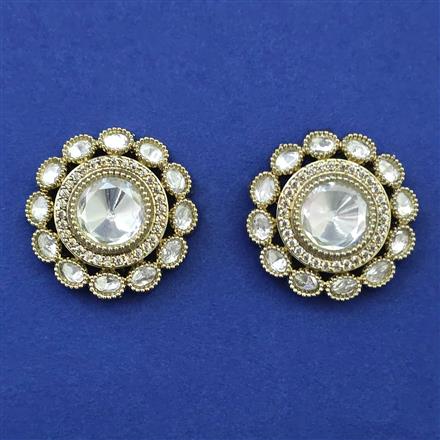 Kundan Tops with Mehndi Plating