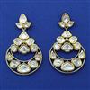 Kundan Chand Earring with Victorian Plating