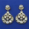 Kundan Chand Earring with Victorian Plating