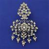 Kundan Pearl Kalangi with Mehndi Plating