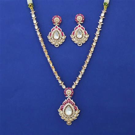 Kundan Classic Necklace with Carat Plating