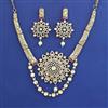 Kundan Classic Necklace with Victorian Plating