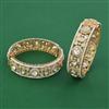 Kundan Openable Bangles With Carat Plating