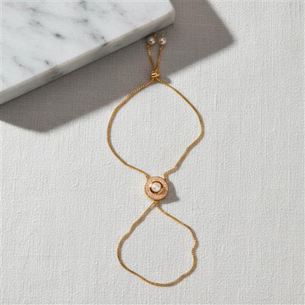 Kundan Classic Hath Pan with gold plating