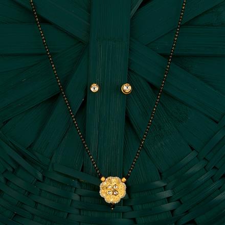 Kundan Classic Mangalsutra With Gold Plating