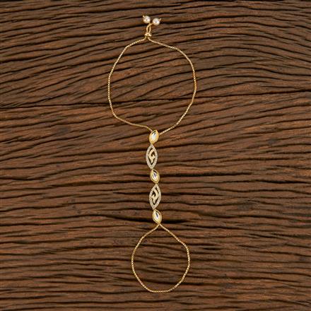 Kundan Classic Hath Pan With Gold Plating