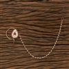 Kundan Classic Nose Ring With Gold Plating