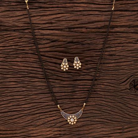 Kundan Classic Mangalsutra With Gold Plating