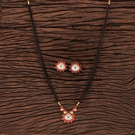 Kundan Classic Mangalsutra With Gold Plating