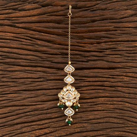 Kundan Classic Tikka With Gold Plating