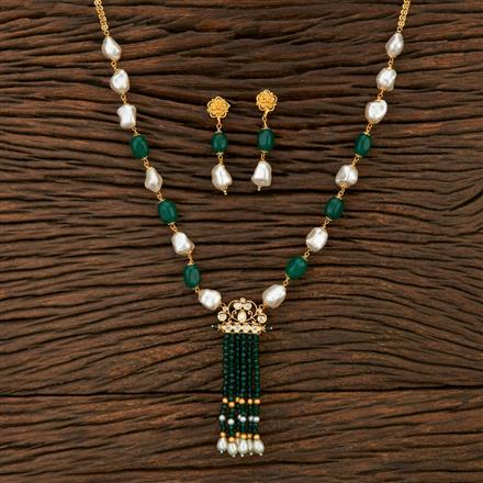 Kundan Mala Necklace With Gold Plating