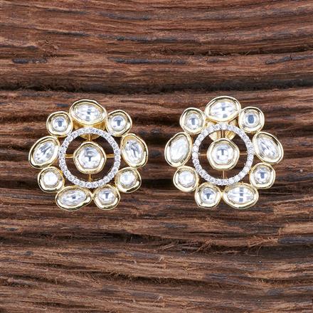 Kundan Classic Tops With 2 Tone Plating