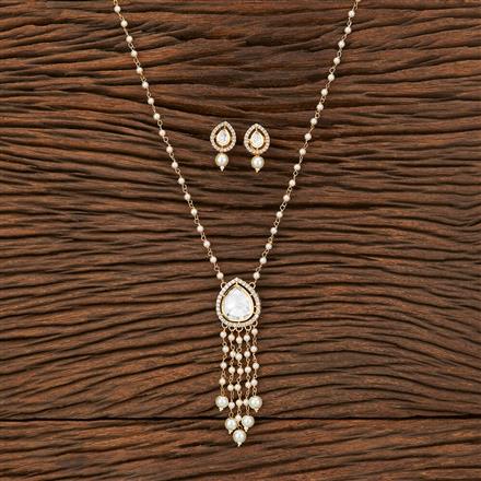 Kundan Mala Necklace With Gold Plating