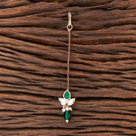 Kundan Delicate Tikka with Gold Plating