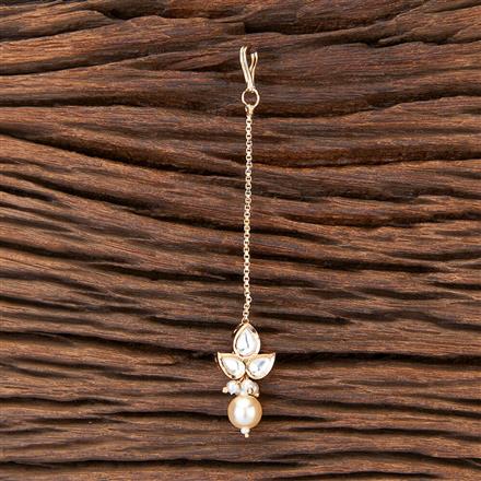 Kundan Delicate Tikka with Gold Plating