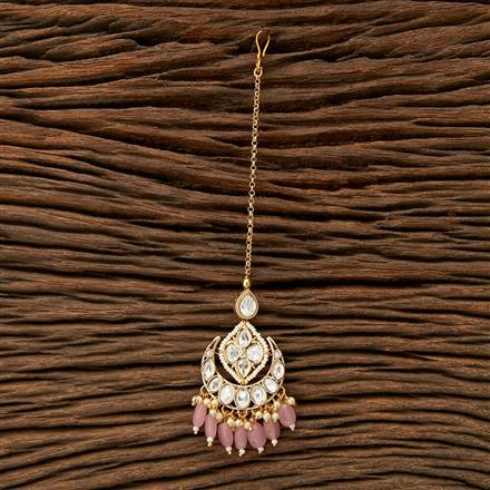 Kundan Classic Tikka With Gold Plating