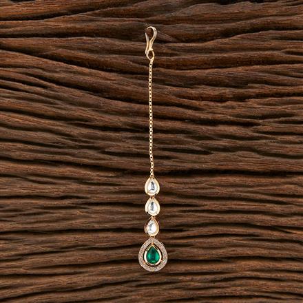 Kundan Delicate Tikka With Gold Plating