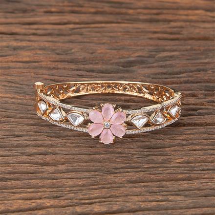 Kundan Classic Kada With Gold Plating